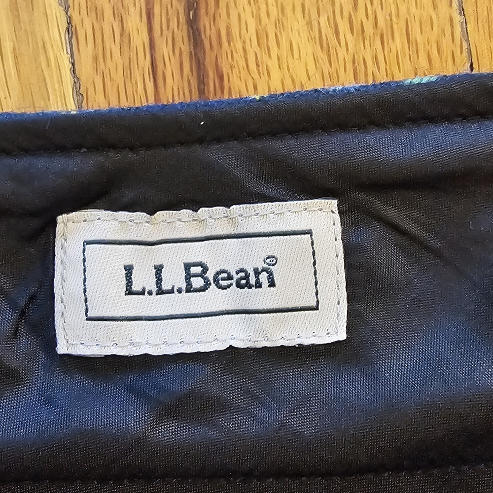 Ll Bean Plaid Wool Skirt - Picture 2 of 8
